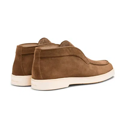 Santoni Boots In Brown