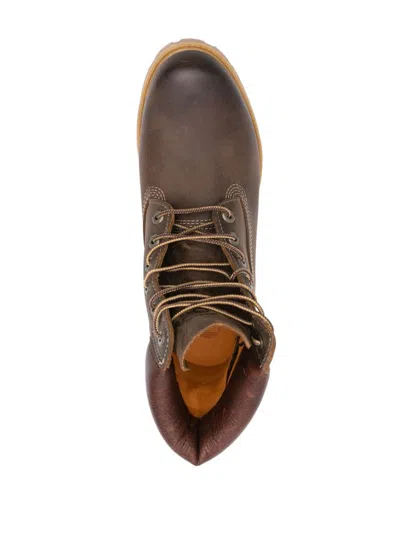Timberland Impermeable Stival With Lacci In Brown
