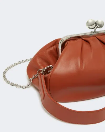 Weekend Max Mara Pasticcino Cubico Medium Coccio Clutch In Brown