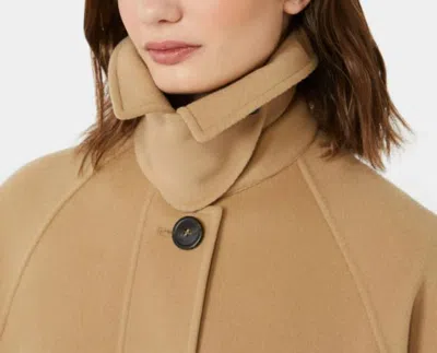 Weekend Max Mara Rufo Single-breasted Wool Coat In Neutral