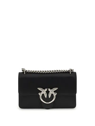 Pinko 'love One Mini' Crossbody Bag In Black