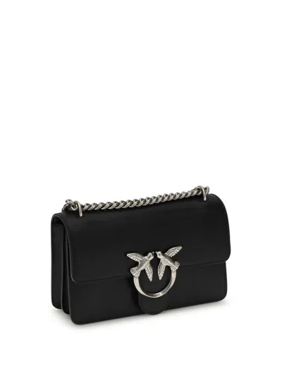 Pinko 'love One Mini' Crossbody Bag In Black