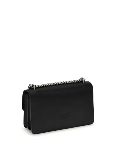 Pinko 'love One Mini' Crossbody Bag In Black