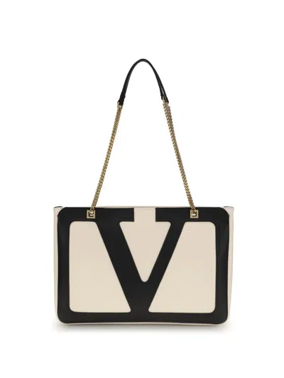 Valentino Small Viva Superstar Shoulder Bag In Brown