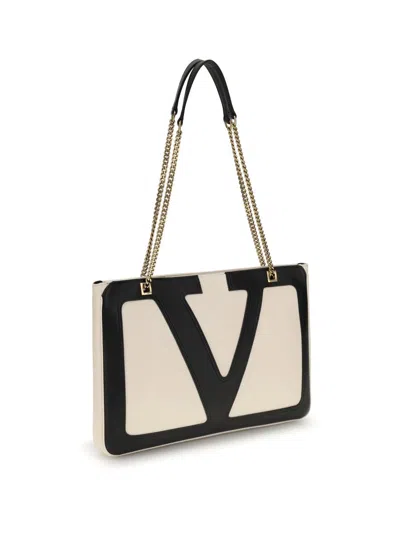 Valentino Small Viva Superstar Shoulder Bag In Brown
