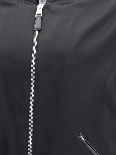 Givenchy Mix Material Jacket In Black