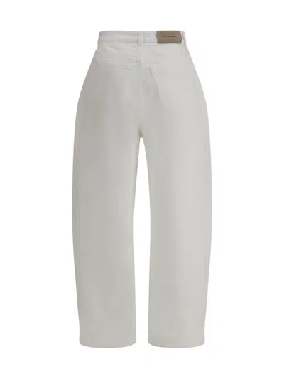 Givenchy Women Barrel Jeans In White
