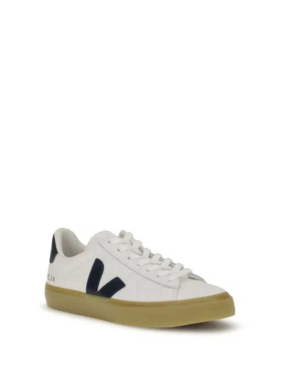 Veja Campo Flat-laces Sneakers In White