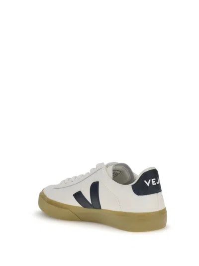 Veja Campo Flat-laces Sneakers In White