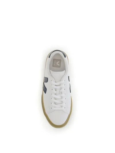 Veja Campo Flat-laces Sneakers In White