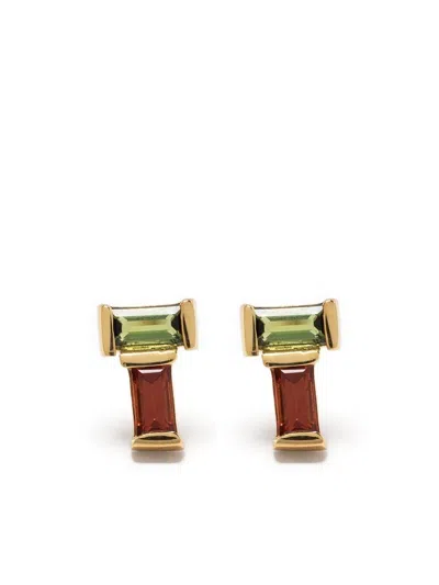 Alíta Alita Earrings Pair Tu Y Yo Baguette Tv+gt Accessories In Multi