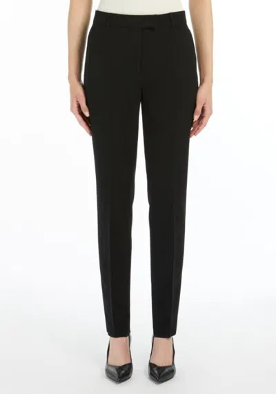 Max Mara Trousers In Black