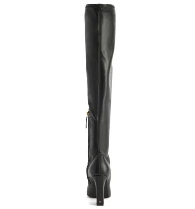 Giuseppe Zanotti Square-toe Knee-high Boots In Black