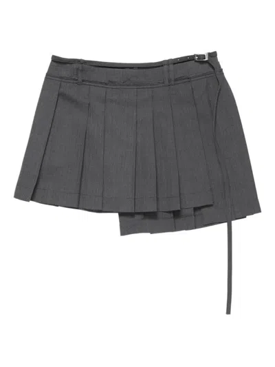 Acne Studios Skirt In Gray