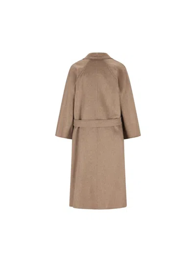 Max Mara Coats In Brown