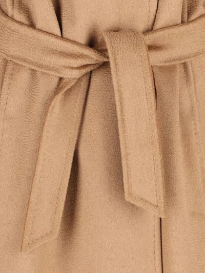 Max Mara Manuela Camel Coat In Brown