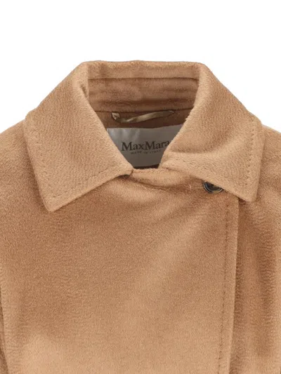 Max Mara Manuela Camel Coat In Brown