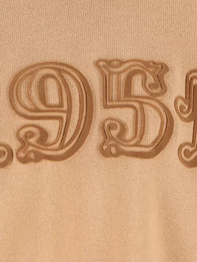 Max Mara Wool-and-cashmere-blend Sweater In Brown