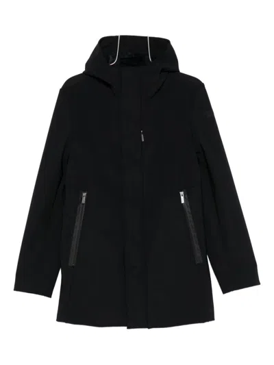 Rrd Lightweight Black Jacket With Concealed Zip In Black
