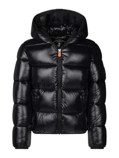 Save The Duck Free Animal Jacket With Hood In Black