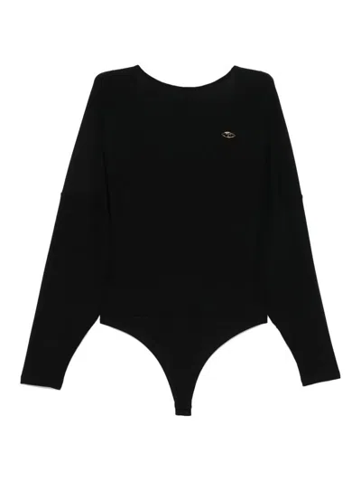 Pucci Jersey Bodysuit In Black