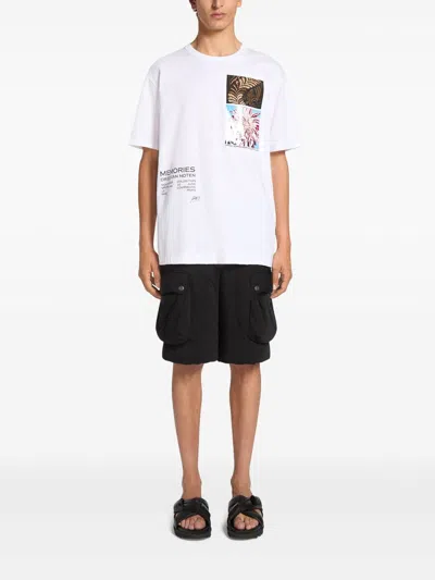 Dries Van Noten White Oversized Cotton T-shirt In White