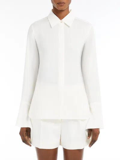 Max Mara Camisa - Blanco In White