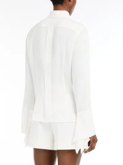 Max Mara Camisa - Blanco In White