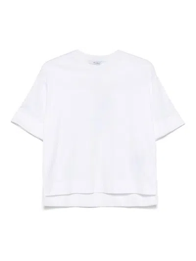 Max Mara Logo T-shirt In White