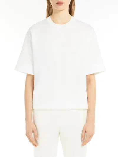 Max Mara Logo T-shirt In White