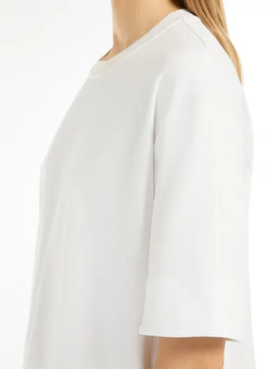 Max Mara Logo T-shirt In White