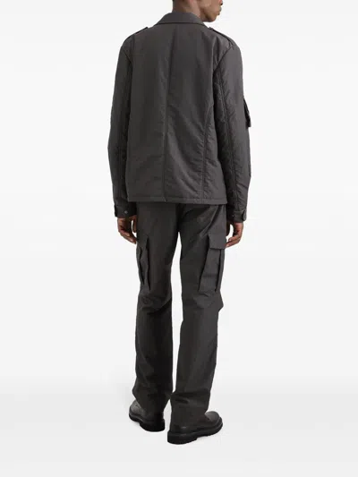 Dolce & Gabbana Cargo Trousers In Gray