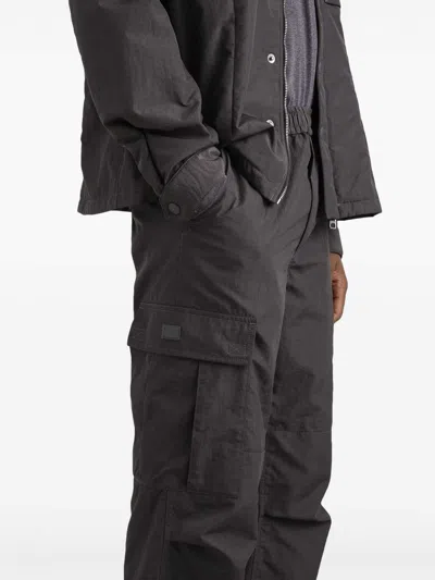Dolce & Gabbana Cargo Trousers In Gray