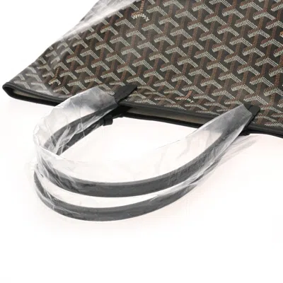 Pre-owned Goyard Black Pvc Tote Bag ()