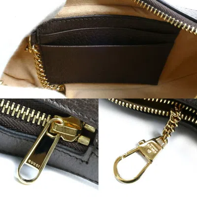 Pre-owned Gucci Beige Gg Supreme Canvas Leather Shoulder Bag ()