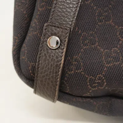 Pre-owned Gucci Black Denim Tote Bag ()