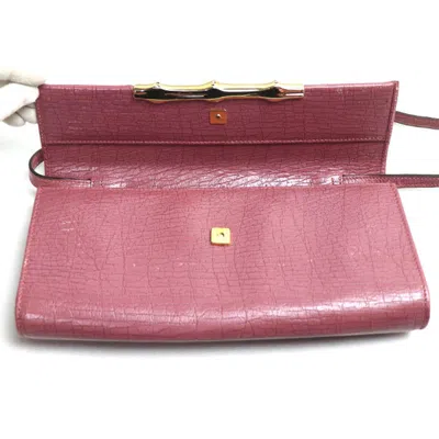 Pre-owned Gucci Purple Leather Shoulder Bag ()