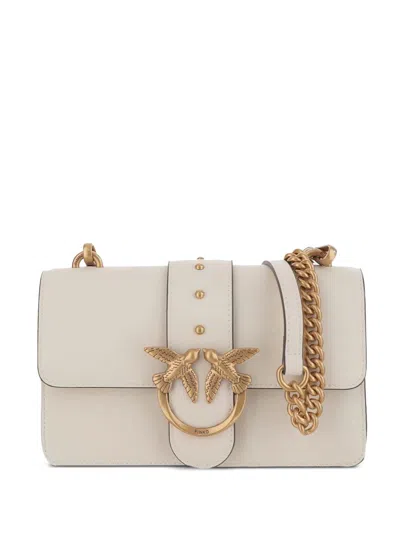 Pinko Classic Love Icon Simply Bag In White