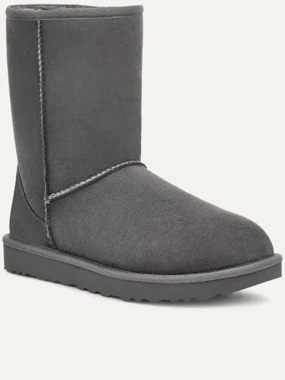 Ugg 10mm Classic Short Ii Shearling Boots In Gray