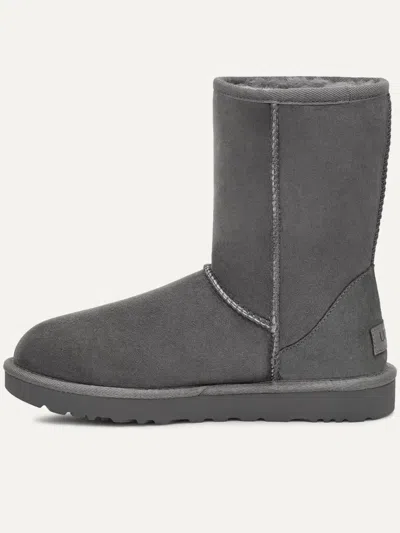 Ugg 10mm Classic Short Ii Shearling Boots In Gray