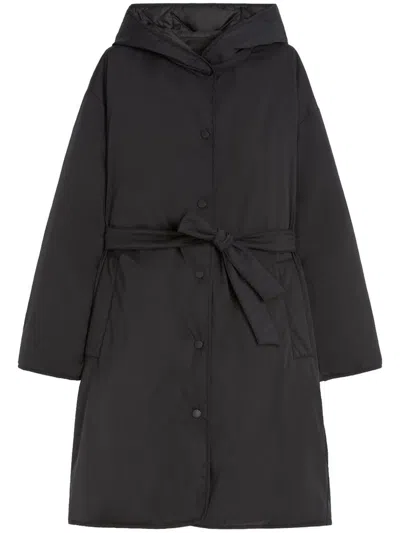 Weekend Max Mara Reversible Down Jacket In Black