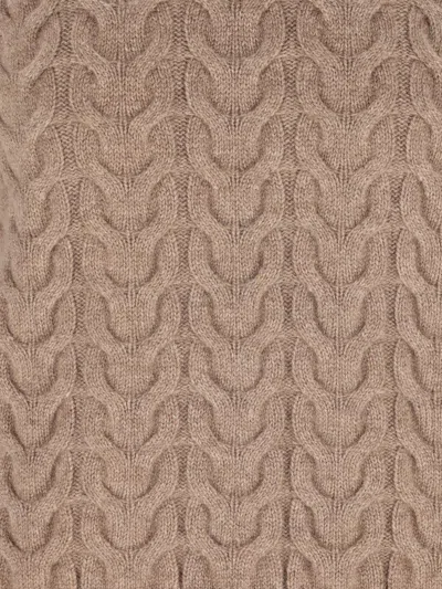 Max Mara Woman Sweater Camel Size L Cashmere In Brown