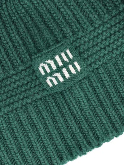 Miu Miu Hats In Green