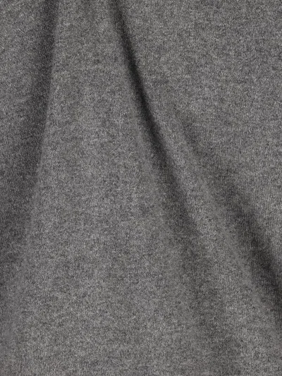 Alpha Studio Zip-up Cashmere Cardigan In Gray