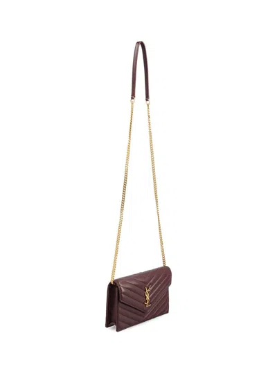 Saint Laurent Wallets In Brown