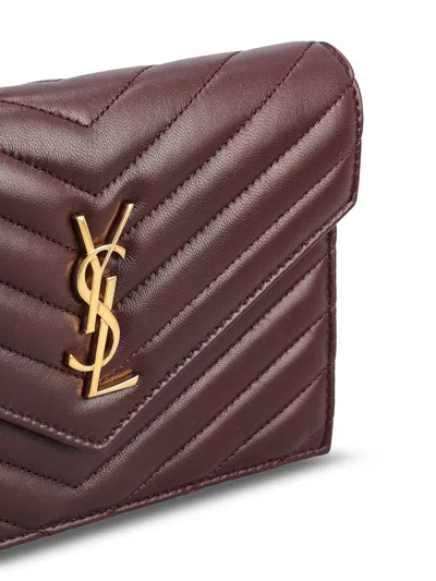 Saint Laurent Wallets In Brown