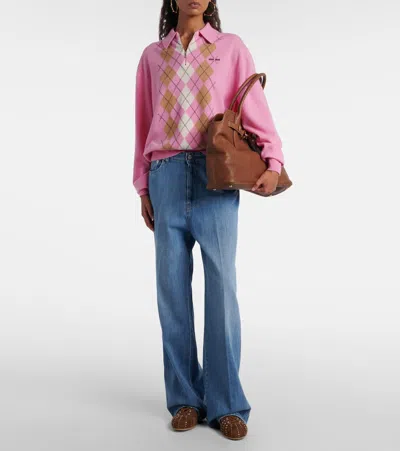 Mach&mach Ballet Runner Embellished Suede Sneakers In Brown