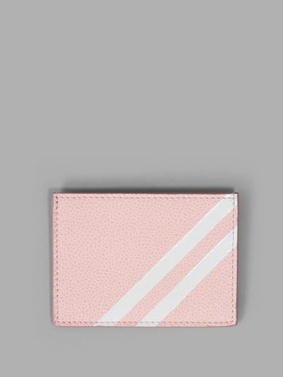 Thom Browne Men's Pink Card Holder