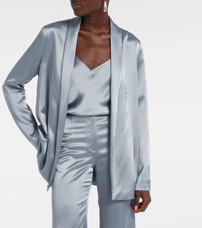 JULIANNE缎布西装式外套