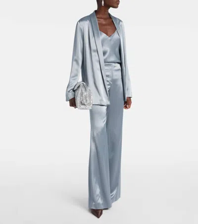 JULIANNE缎布西装式外套